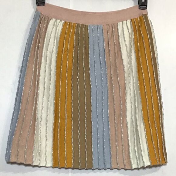 Anthropologie Eva Franco Knit Mini Skirt New With Tag (with defects) Sz M - Picture 2 of 9
